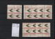 USA Michel Cat.No. Mnh/** 892 Different Positions And Different Plate Nos - Plaatnummers