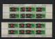 USA Michel Cat.No. Mnh/** 888 Different Positions And Different Plate Nos - Numéros De Planches