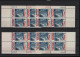 Delcampe - USA Michel Cat.No. Mnh/** 903 Different Positions And Different Plate Nos - Plate Blocks & Sheetlets