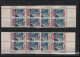 Delcampe - USA Michel Cat.No. Mnh/** 903 Different Positions And Different Plate Nos - Plate Blocks & Sheetlets