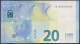 Belgien, 20 €uro ZD / Z020-D4, Draghi, Sehr Selten, Perfekt Unc. - 20 Euro