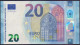Belgien, 20 €uro ZD / Z020-D4, Draghi, Sehr Selten, Perfekt Unc. - 20 Euro