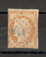 FRANCE - USED STAMP, 40 C - CERES - YELLOW ORANGE - HIGH CV - LOW PRICE - 1849/1850. - Ceres