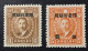 1933 China - Liao Chung K'ai - 3c,5c - 1912-1949 Republic