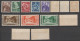 VATICAN - 1938 ANNEE COMPLETE AVEC POSTE AERIENNE - YVERT N°80/85 + A/8 * MLH - COTE = 83 EUR. - Unused Stamps