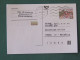 Czech Republic 2001 Stationery Postcard 5.40 Kcs Prague Sent Locally - Lettres & Documents