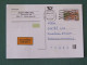 Czech Republic 2001 Stationery Postcard 5.40 Kcs Prague Sent Locally - Lettres & Documents