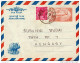 Postal History: 3 India Aerogrammes - Rinocerontes