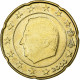 Belgique, Albert II, 20 Euro Cent, Error Double Observe Side, 2000, Bruxelles - Belgien