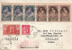 JURA : LES ROUSSES : RARE Lettre EXPRES Au Tarif Pour La SUISSE ,  Superbe Affranchissement Du 1.08.1939  TTB - Postal Rates