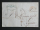 DJ 3 ITALIA  DEUX SICILE   BELLE  LETTRE  1854 NAPOLI A LYON FRANCIA ++ AFF. INTERESSANT+++ - Sicile