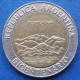 ARGENTINA - 1 Peso 2010 "Aconcagua" KM# 157 Monetary Reform (1992) - Edelweiss Coins - Argentinië