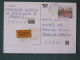 Czech Republic 2001 Stationery Postcard 5.40 Kcs Prague Sent Locally - Briefe U. Dokumente