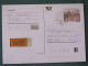 Czech Republic 2001 Stationery Postcard 5.40 Kcs Prague Sent Locally - Brieven En Documenten