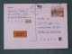 Czech Republic 2001 Stationery Postcard 5.40 Kcs Prague Sent Locally - Brieven En Documenten