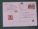 Czech Republic 2001 Stationery Postcard 5.40 Kcs Prague Sent Locally - Lettres & Documents