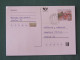 Czech Republic 2001 Stationery Postcard 5.40 Kcs Prague Sent Locally - Brieven En Documenten