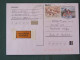 Czech Republic 2001 Stationery Postcard 5 Kcs Prague Sent Locally + Church - Lettres & Documents