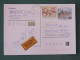 Czech Republic 2001 Stationery Postcard 5 Kcs Prague Sent Locally + Church - Lettres & Documents