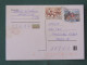 Czech Republic 2001 Stationery Postcard 5 Kcs Prague Sent Locally + Church - Briefe U. Dokumente