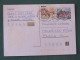 Czech Republic 2001 Stationery Postcard 5 Kcs Prague Sent Locally + Church - Lettres & Documents