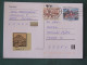 Czech Republic 2001 Stationery Postcard 5 Kcs Prague Sent Locally + Church - Lettres & Documents