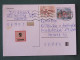 Czech Republic 2001 Stationery Postcard 5 Kcs Prague Sent Locally + Church - Briefe U. Dokumente