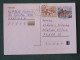 Czech Republic 2001 Stationery Postcard 5 Kcs Prague Sent Locally + Church - Briefe U. Dokumente