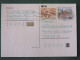 Czech Republic 2001 Stationery Postcard 5 Kcs Prague Sent Locally + Church - Briefe U. Dokumente