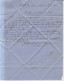 Año 1876 Edifil 175-183 Alfonso XII Carta   Matasellos Rombo Taladro Bilbao - Briefe U. Dokumente