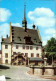 Ansichtskarte Pößneck Rathaus Mit Brunnen 1979 - Poessneck