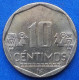 PERU - 10 Centimos 2023 KM# 305.4 Monetary Reform (1991) - Edelweiss Coins - Peru