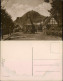 Ansichtskarte Rhöndorf-Bad Honnef Straßenpartie, Kapelle U. Drachenfels 1928 - Bad Honnef