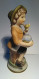 VINTAGE STATUETTA PORCELLANA BISQUIT CAPODIMONTE - BAMBINO CON UCCELLINO - Capodimonte (ITA)