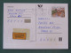 Czech Republic 2001 Stationery Postcard 5.40 Kcs Prague Sent Locally From Prague, EMS Slogan - Lettres & Documents