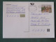 Czech Republic 2001 Stationery Postcard 5.40 Kcs Prague Sent Locally From Ostrava, EMS Slogan - Briefe U. Dokumente