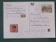 Czech Republic 2001 Stationery Postcard 5.40 Kcs Prague Sent Locally - Cartas & Documentos