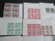 Lot Of Various Countries Blocks Being A Hialeah Reproduction Issue On Thick Paper Gummed Page For Study Only RS - Fantasie Vignetten