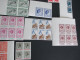 Lot Of Various Countries Blocks Being A Hialeah Reproduction Issue On Thick Paper Gummed Page For Study Only RS - Fantasy Labels