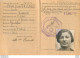 CARTE DE CIRCULATION TEMPORAIRE AVRIL A JUILLET 1940  MADAME PICARD NEE GALLAND  COMMUNE DE GANDELU AISNE - 1939-45