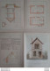 PETITES CONSTRUCTIONS FRANCAISES PL. 77 A 80    EDIT. THEZARD MAISON D'EMPLOYE - Architettura