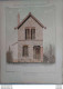 PETITES CONSTRUCTIONS FRANCAISES PL. 77 A 80    EDIT. THEZARD MAISON D'EMPLOYE - Arquitectura