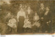 CARTE PHOTO MERGAULT MONTFERMEIL GROUPE DE PERSONNES ET FILLETTES AVEC POUPEE - To Identify