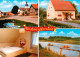 73845660 Bad Koenigshofen Pension Hermine Ortspartie Gaestezimmer Landschaftssee - Bad Königshofen