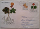 1980..NORWAY.. FDC WITH STAMPS AND POSTMARKS.. PAST MAIL..FLORA - FDC