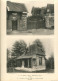 Architecture Villa Le Manoir à Hendecourt-lès-Cagnicourt (62) 3 Planches En Héliogravure Et Plan - Architecture