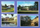 Ansichtskarte Pillnitz Schloss Pillnitz, Teich Und Garten, 4 Bild 1987 - Pillnitz