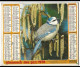 Almanach  Calendrier P.T.T  - La Poste -1978 -  Oiseau -  Chien Et Jeune Fille - Kleinformat : 1971-80