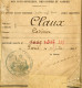 Delcampe - Légion Garde Républicaine 1ère Compagnie.Livret.S/Officiers Brigadiers Et Gardes.période 1895-1913. - Documenti