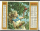 Almanach  Calendrier  P.T.T  - La Poste -1963 - Cueillette Du Mimosas - Jolies Cerises - Petit Format : 1961-70